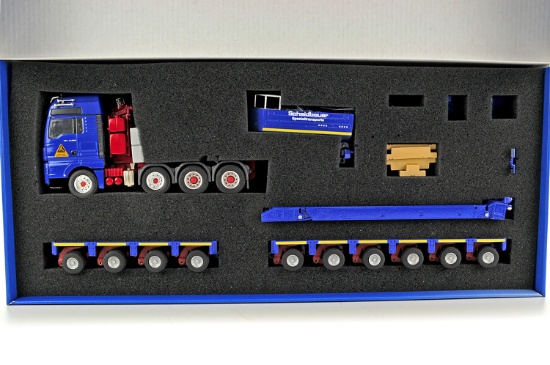 MAN TGX XXL Tractor w/Goldhofer Vessel Trailer - Schmidtbauer