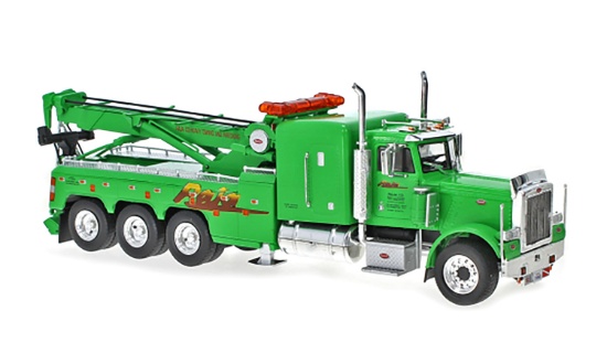 Peterbilt 359 Rotator Wrecker - Green - 1:43