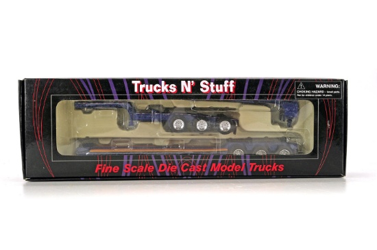 3-Axle Trailer w/3-Axle Dolly - Blue - 1:53