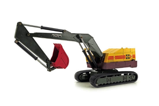 Bucyrus-Erie 40H Hydraulic Excavator - Red Bucket