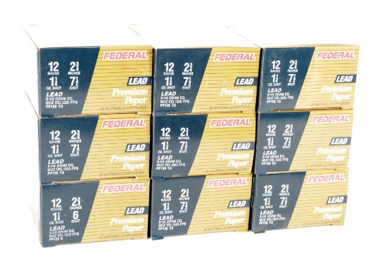 Approximately 225 Rounds 12 Gauge