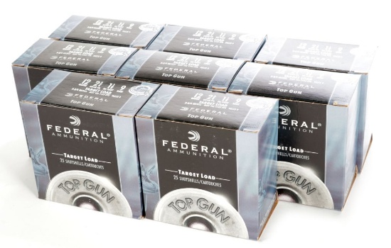 Appx. 200 Rounds of Federal 12 Gauge 2 3/4" Target Loads