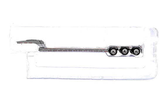 Talbert Lowboy Trailer - 1:64 - Silver