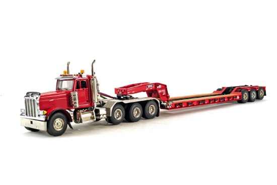 Peterbilt 379 Tractor and Rogers Lowboy - Manitowoc