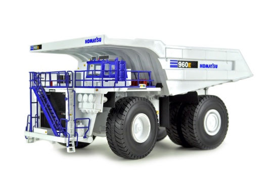 Komatsu 960E Mine Truck - White/Blue