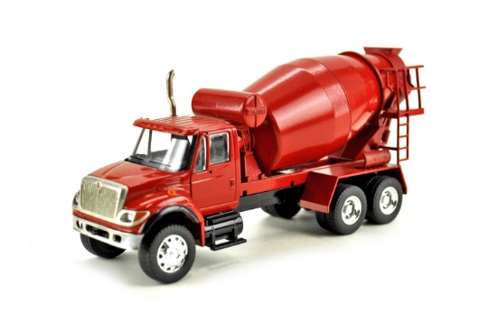 International 7000 Mixer Truck - Red