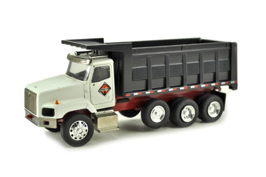 International 5600i Dump Trailer - Black/White