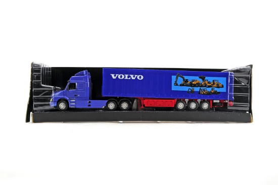 Volvo Tractor Trailer - Blue/Blue