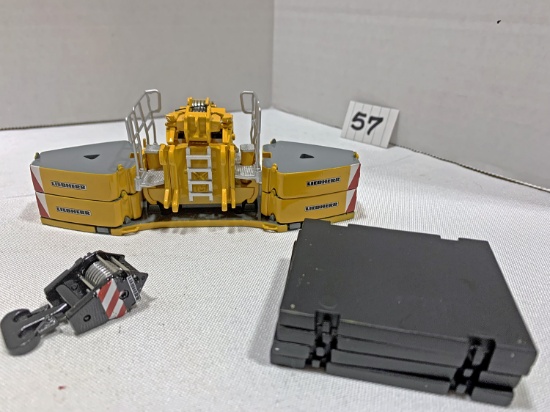 Liebherr LTM1350 Ballast Set - Yellow