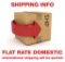 Flat Rate Domestic Shipping Information