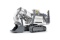 Liebherr R9800 Front Shovel - White