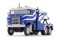 Kenworth Bullnose 1953 Heavy Duty Wrecker - Blue/White - 1:34