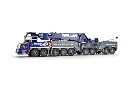 Liebherr LTM11200-9.1 Crane w/Luffing Fly Jib, Jib Extension & Stands - Transbiaga