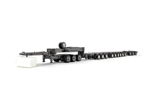 3x3x3 Expandable Deck Trailer - Black