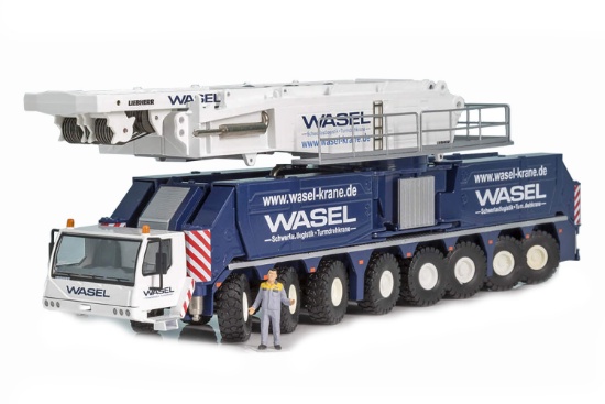 Liebherr LG1750 Lattice Boom Crane w/Extra Boom Sections - Wasel