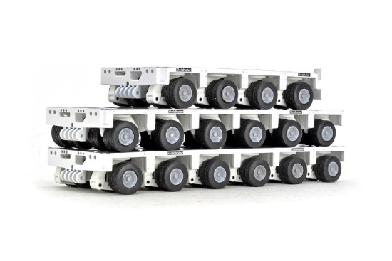 Goldhofer Modular Trailer Set - 16 Axle - White