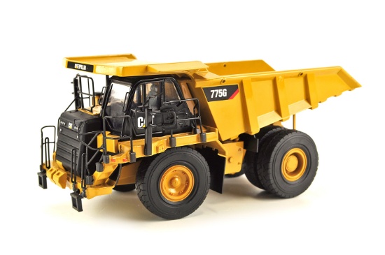 Caterpillar 775G Off-Highway Truck - Yellow