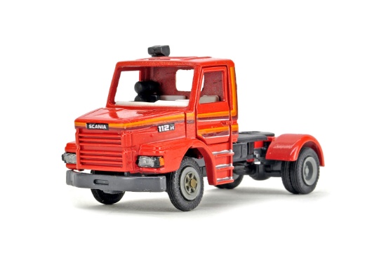 Scania T112 Semi Tractor - Blue/Red