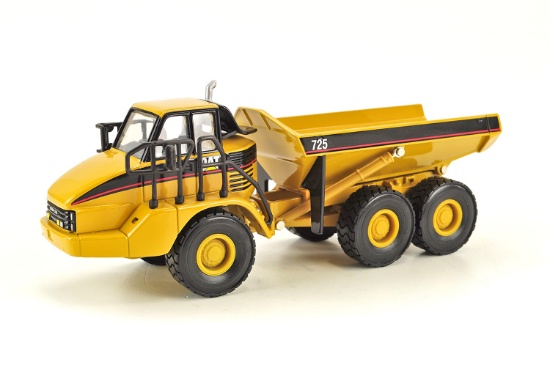 Caterpillar 725D Articulated Truck - Yellow