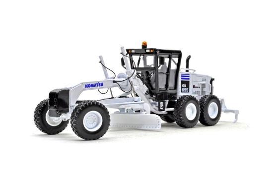 Komatsu GD655 Motor Grader - White