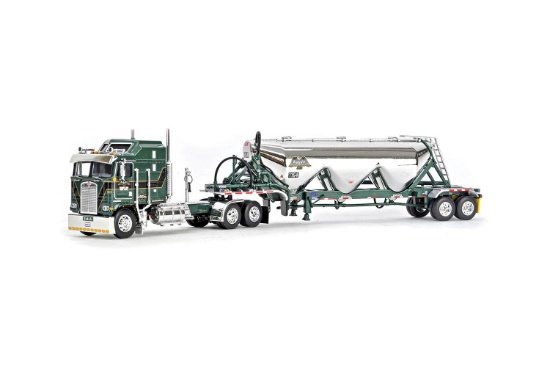Kenworth K100 Tractor w/Pneumatic Tanker - Kuhnle - 1:64