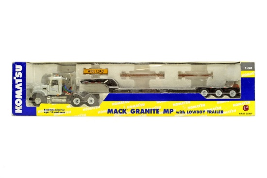 Mack Granite MP w/Lowboy Trailer - Komatsu