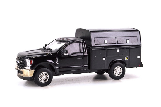 Ford F350 Truck w/Utility Cap - Black