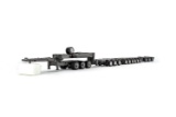 3x3x3 Expandable Deck Trailer - Black