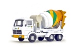Topmix Cement Mixer - White, Yellow & Green
