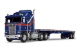 Kenworth K100 COE w/53' Wilson Flatbed - 1:64