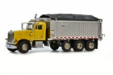 Peterbilt 357 Rigid w/East Genesis Dump Body - Yellow