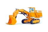 Demag H185 Front Shovel - Vintage Yellow