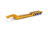 Murray 4-Axle Lowboy w/Flip Axle - Yellow