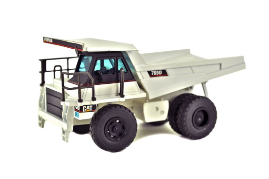 Caterpillar 769D Dump Truck - White