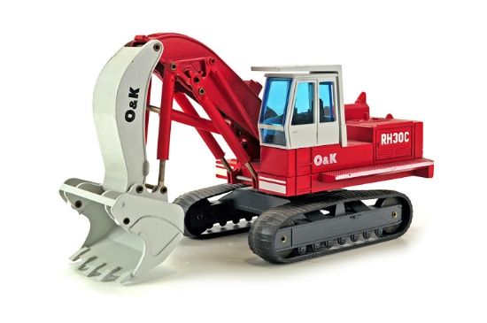 O&K RH30C Shovel - Red & White