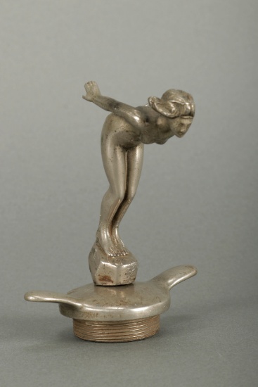 British Albert Diving Girl Automotive Mascot