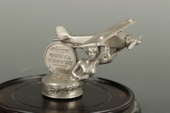 1927 Chevy Quota Trophy Automotive Mascot