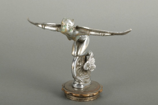 Wheel on Wings Automotive Mascot