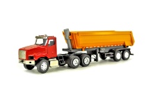 Freightliner Dump Body Trailer - Red