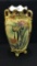 Royal Nishike Hand Painted Vase Trimmed in Gold