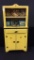 Child's VIntage Wood Kitchen Cabinet w/