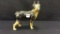 Iron Bull Dog Statue-9 Inches Tall (77B)