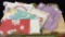 Box w/ Vintage Tablecloths & Aprons