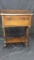 Antique Walnut One Drawer  Side Table-Approx. 30