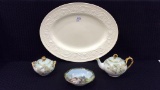 Lot of 4 Including Lg. 16 Inch Wedgwood Platter,