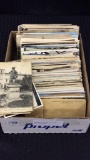 Box of Approx. 500 Foreign Postcards-Some