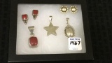 Collection of Sterling Silver Jewelry Including