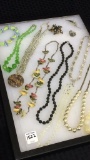 Group of Ladies Costume Jewelry Mostly Necklaces-