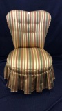 Strip Upholstered Bedroom Chair