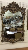 Heavy Ornate Wall Mirror Approx. Size 30 X 48